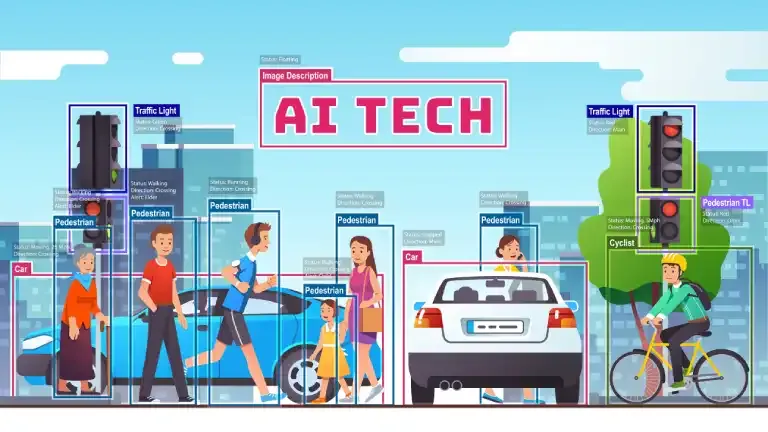 Instance segmentation enhances semantic segmentation by distinguishing individual instances of the same class. This capability is crucial for identifying multiple vehicles or pedestrians nearby, enabling autonomous vehicles to navigate safely through congested areas.