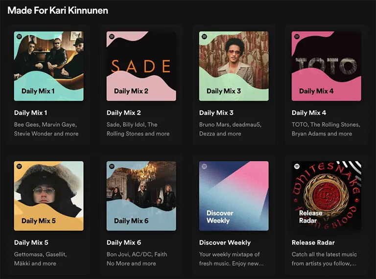 DeeLab, Machine Learning, Deep Learning, Personalized Spotify recommendation