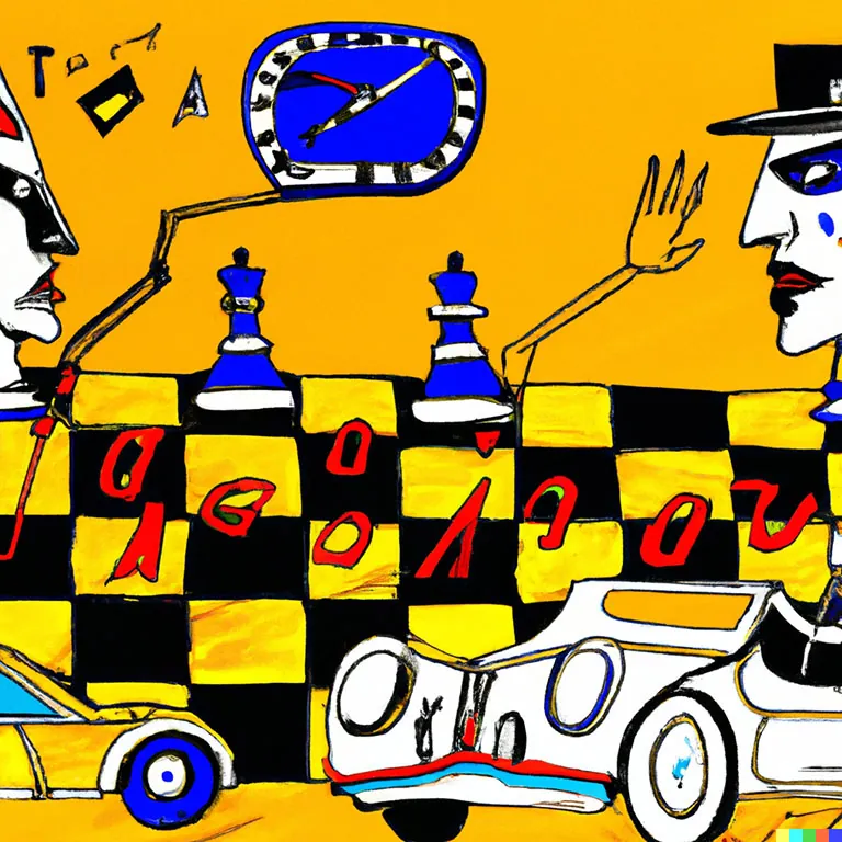 DeeLab, Machine Learning, Salvador Dali art by DALL-E