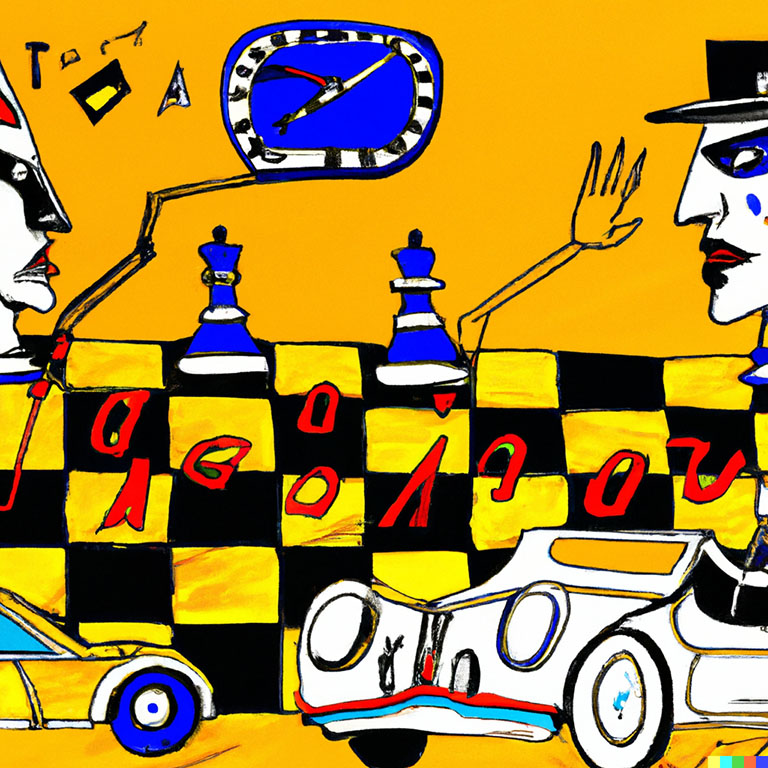 Machine Learning and Its Human Inspiration 3 DeeLab, Machine Learning, Salvador Dali art by DALL-E